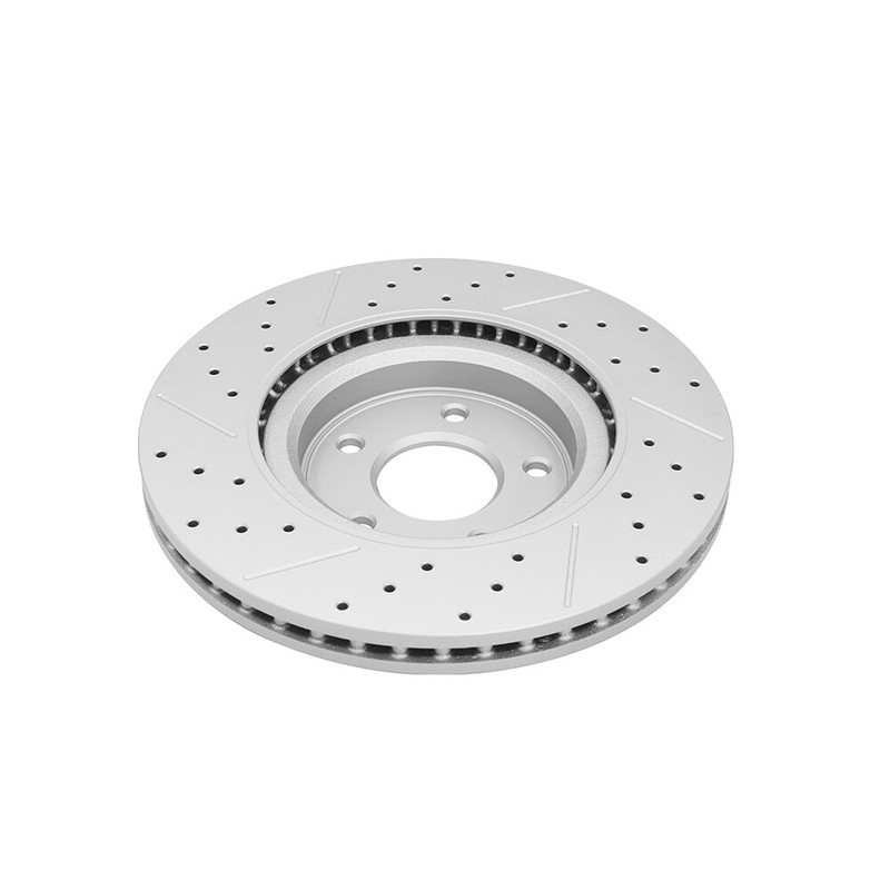 Front Rear Drilled & Slotted Disc Brake Rotors For Nissan Pathfinder Murano QX60 gallery