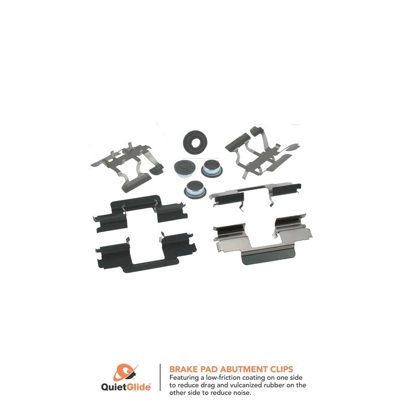 Disc Brake Hardware Kit for DTS, DeVille, Silverado 1500+More H5764Q