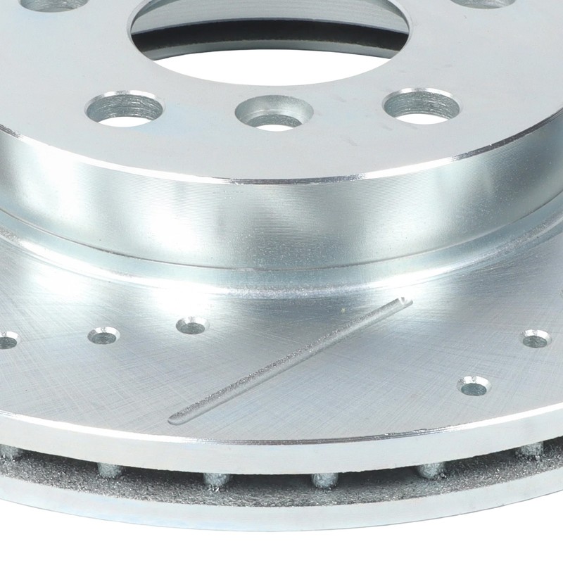 Front & Rear Drilled Brake Rotors & Ceramic Brake Pads For Mini Cooper 2015-2016 gallery