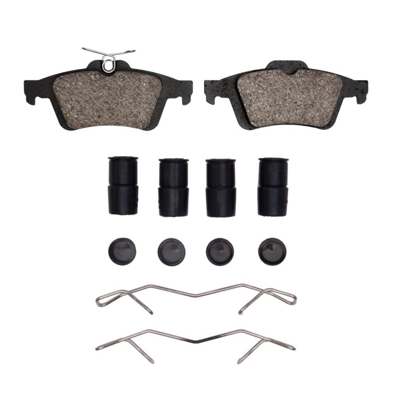 For Jaguar XK 2007-2013 Brake Pads and Hardware Set | 4.85 in. Inner Pad Width gallery