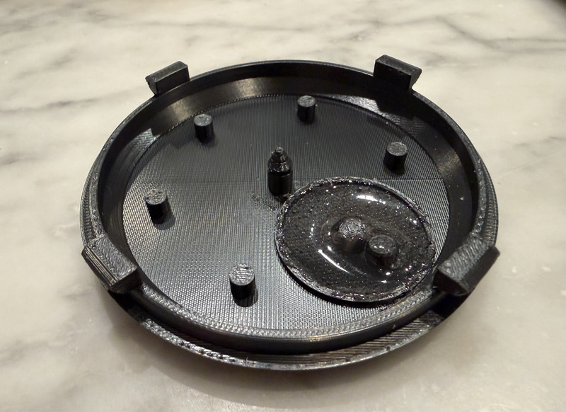 Formuling France replacement horn button 3d printed(steering wheel not included) gallery