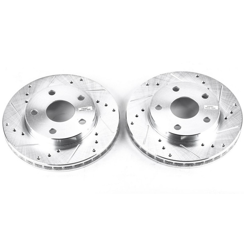 PowerStop JBR590XPR PowerStop Evolution Performance Drilled, Slotted & Plated Br gallery