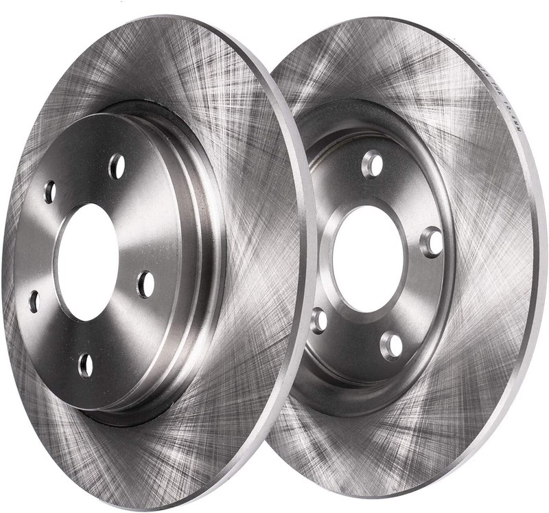 All (4) Front & Rear Disc Brake Rotors for 2010 Ford Flex Taurus Lincoln MKS MKT gallery