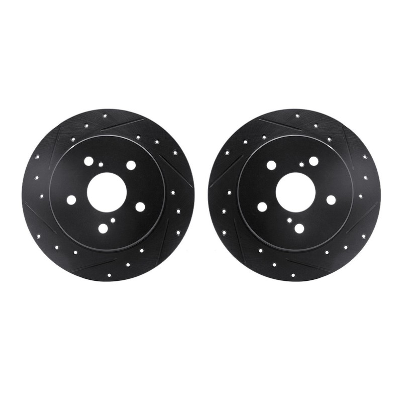 Dynamite Friction Disc Brake Rotor Set for ES250, ES300h, ES350+More 8002-75021