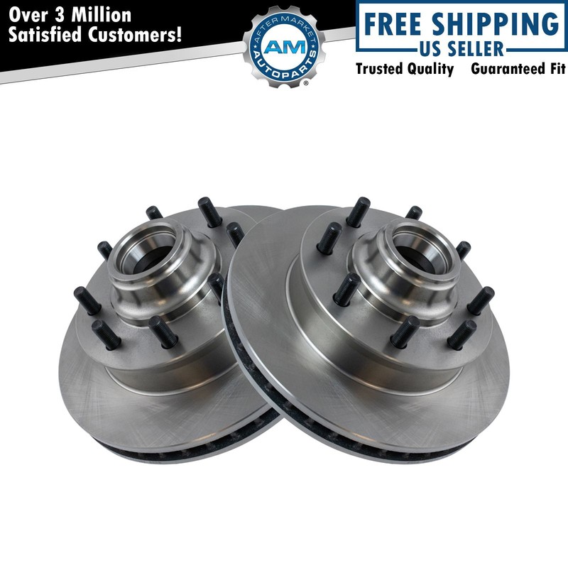 Front Brake Rotor Set Pair for C2500 3500 Pickup Express Savana Van 2WD