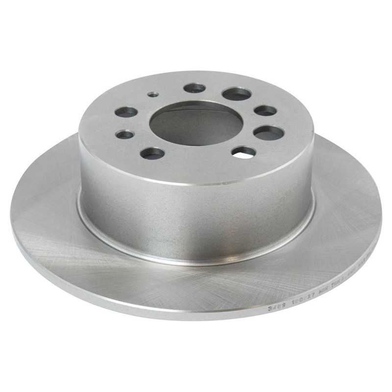TRQ Rear Disc Brake Rotor Pair Set of 2 for Volvo 240 760 960 New gallery