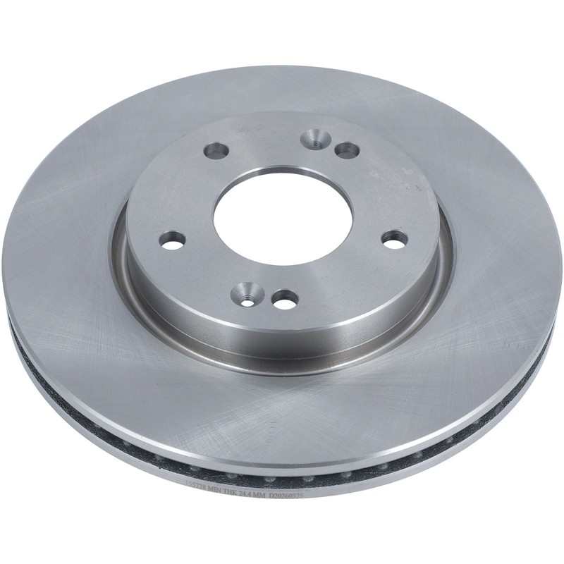 Front Brake Ceramic Pads + Solid Rotors For Hyundai For Sonata 2006-2010 L4 2.4L gallery