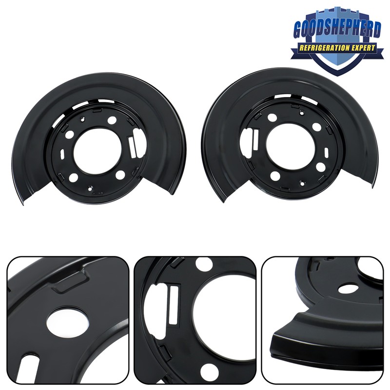 For Ford F250 F350 F450 Truck 1999-2015 Rear Brake Dust Shield Backing Plates gallery