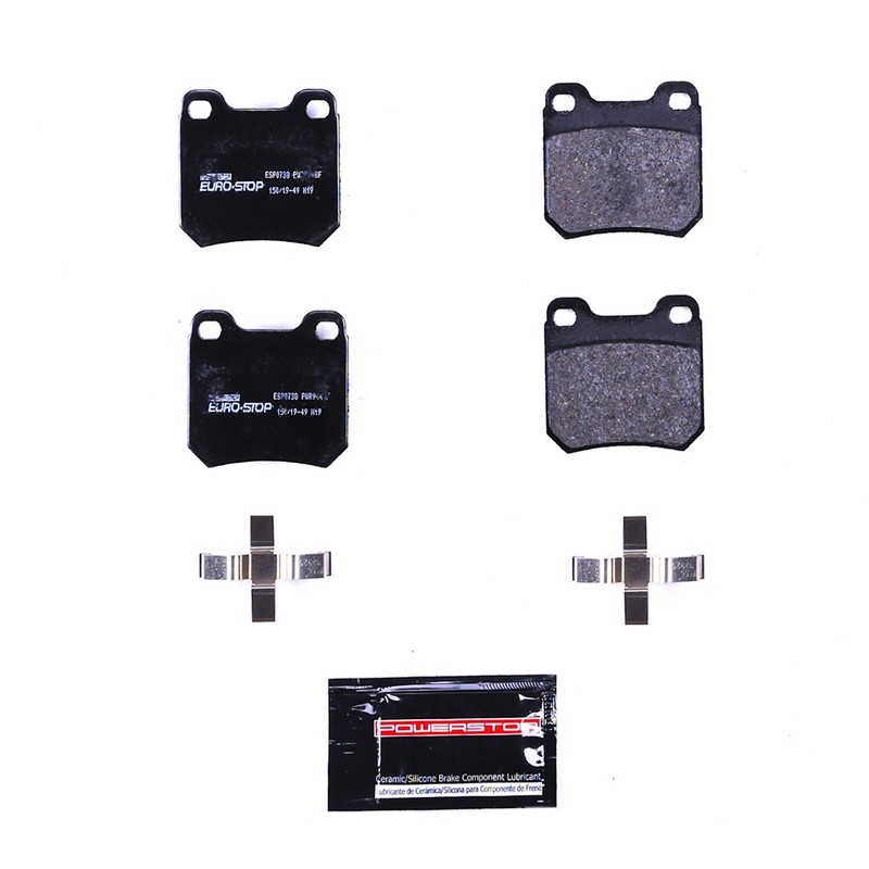 ESP0738 Powerstop 2-Wheel Set Brake Pad Sets Rear for Saab 9-3 900 1997-1998