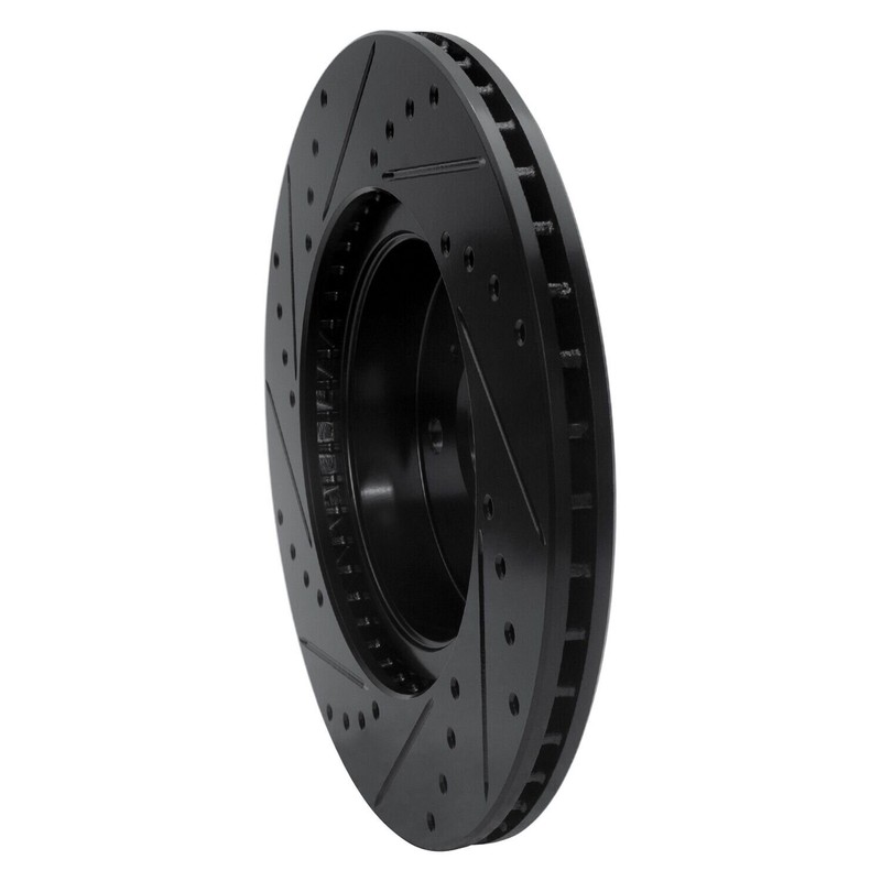 For Toyota Supra 86-92 Brake Rotor eLINE Drilled & Slotted 1-Piece Front