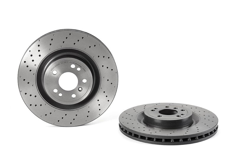 Front Rotor Fits 2016-2018 Mercedes-Benz GLE350 09.A958.21 gallery