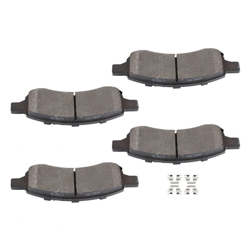 Front Rear Rotors Brake Pads For Chevrolet Traverse 2007 - 2010 Saturn Outlook gallery