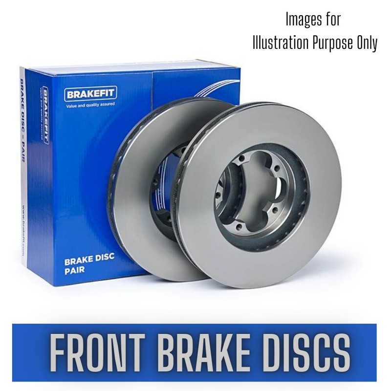 Front Brake Discs Set FOR CHRYSLER 300C I 3.5 CHOICE1/2 05->08 345mm LE LX BFit