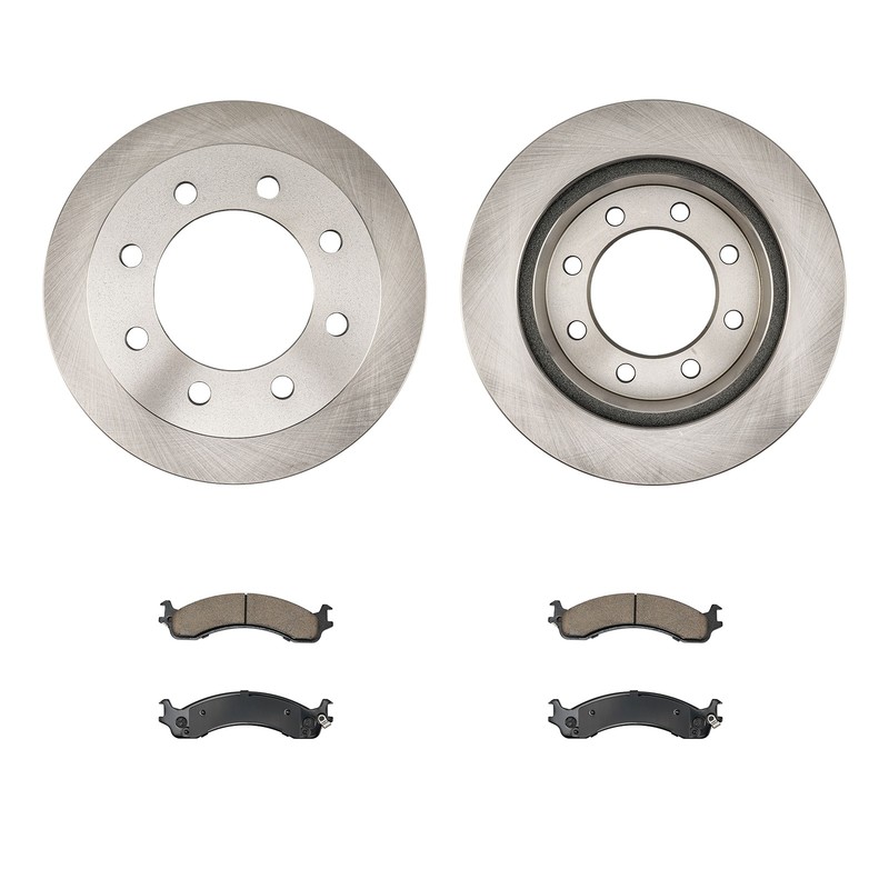 Front Brake Rotor and Pads Kit Fit For 2000-2002 Dodge Ram 2500 3500 6PR20000132 gallery