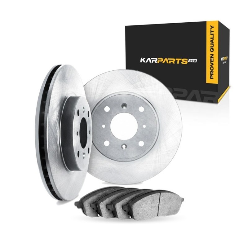 For Saturn SW1/SW2 1993-1996 Brake Rotor Set Front | Cast Iron | Vented Rotor