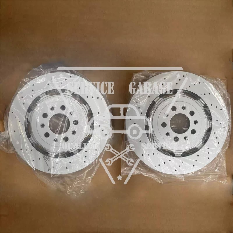 For Alfa Romeo Giulia Stelvio Quadrifoglio 2017-2021 Front Brake Rotors LH & RH gallery