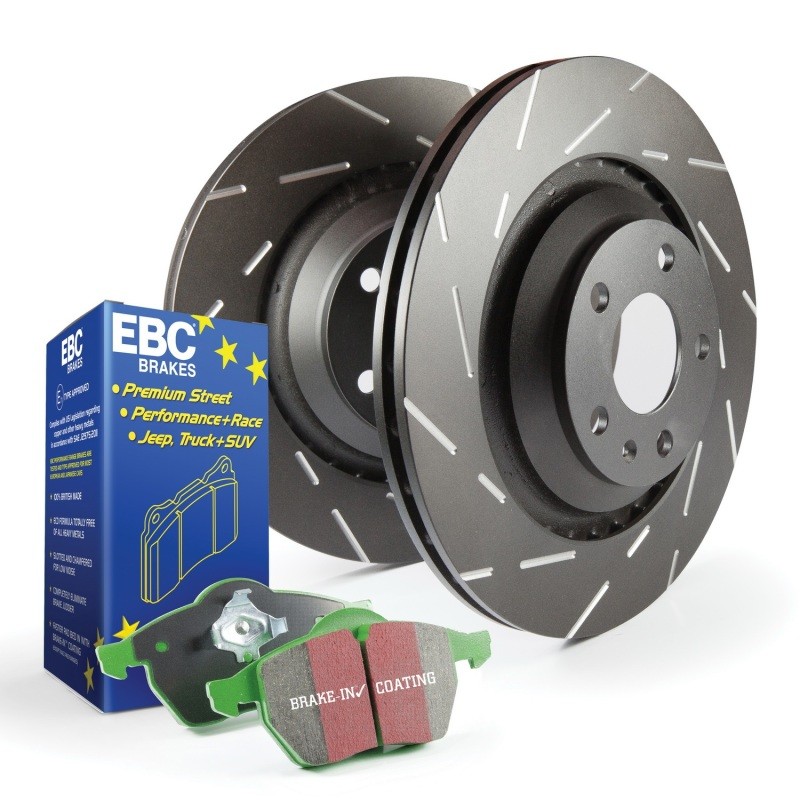 EBC S2 Brake Pad and Rotor Kit * Fits Chevrolet Silverado 1500 (2019-2020)