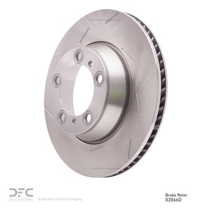 Dynamic Friction Company 610-02066D Disc Brake Rotor Slotted