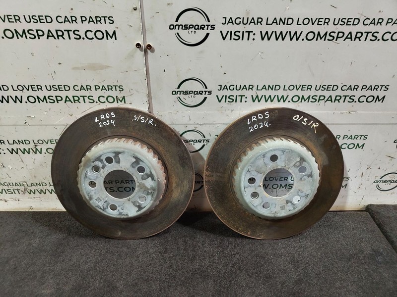 LAND ROVER DISCOVERY SPORT L550 FACELIFT REAR BRAKE DISCS PAIR K8D2-2A315-AC