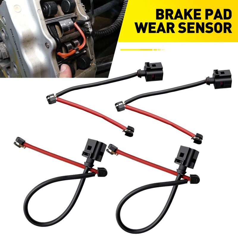 4PCS Brake Pad Wear Sensors For Porsche Cayenne Panamera 2011-2016 SW1678 PWS349