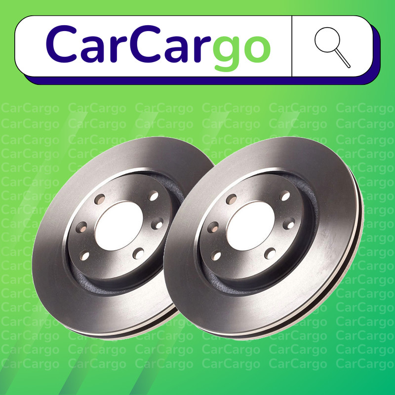 Vented Front Brake Discs Citroën DS3 1.4 VTi 95 LPG 2012-2015 266 mm