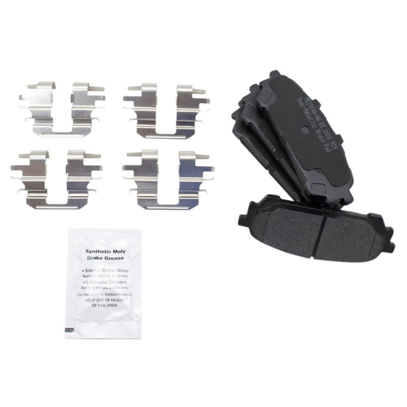 Front & Rear Performance Rotor & Metallic Brake Pad Kit w/Chemicals gallery