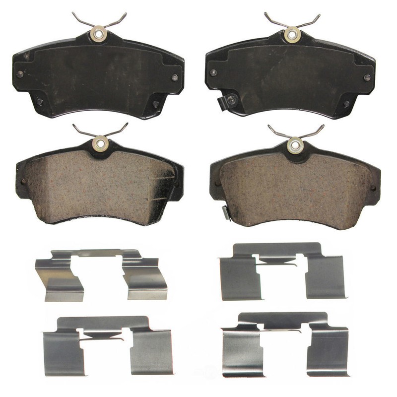 Frt Ceramic Brake Pads Wagner ZD841