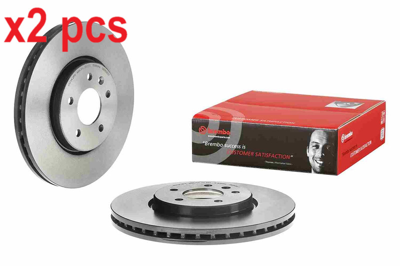 X2 PCS L&R SIDES BRAKE DISC 09.D608.11