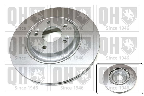 2x Brake Discs Pair Vented fits HYUNDAI i40 VF 1.7D Front 11 to 19 D4FD 320mm QH gallery