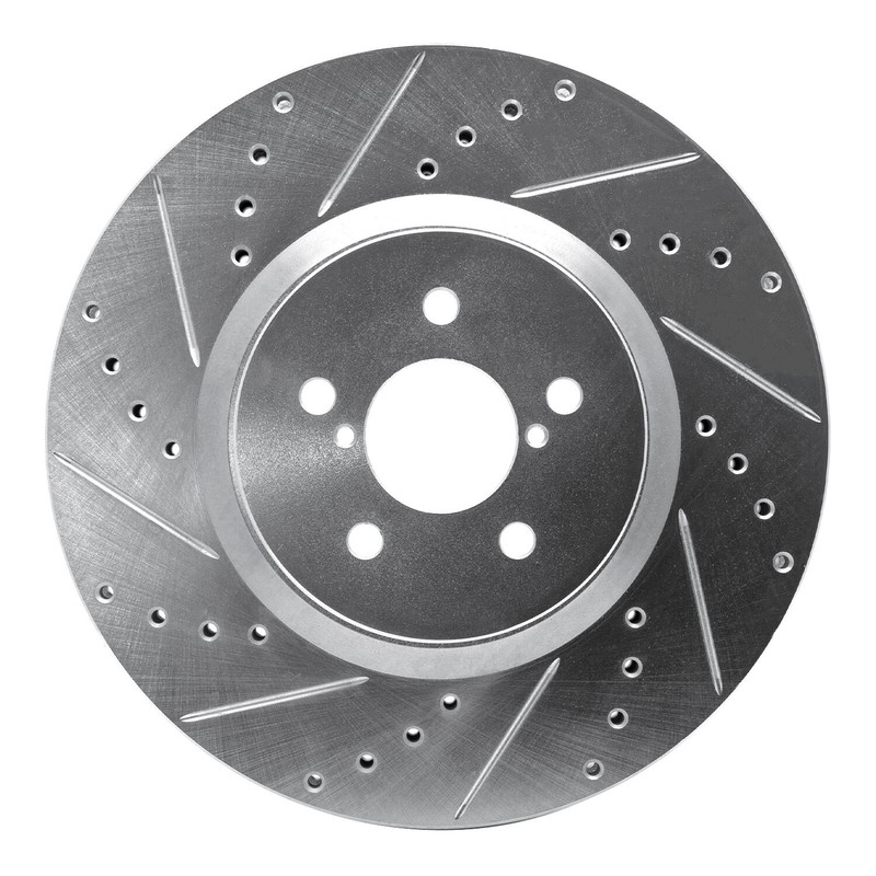 Dynamite Friction Front Driver Side Disc Brake Rotor for Subaru (631-13018L)