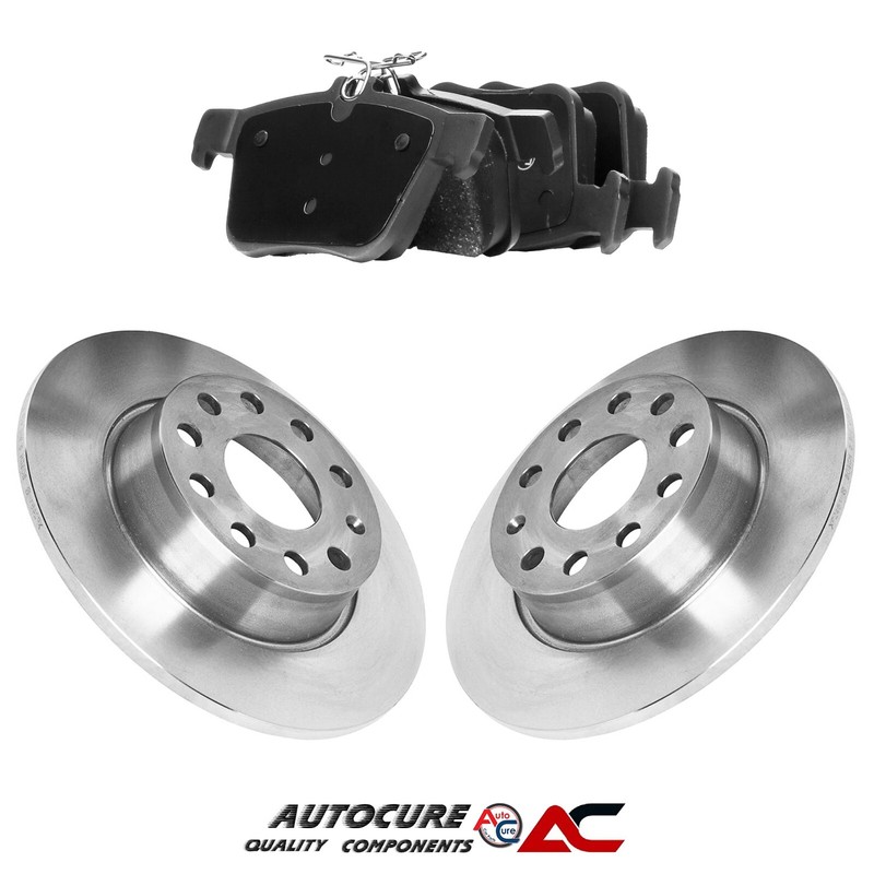 FOR VOLKSWAGEN VW GOLF GTD 2.0 TDI MK7 2013 ONWARDS REAR BRAKE DISCS & PADS