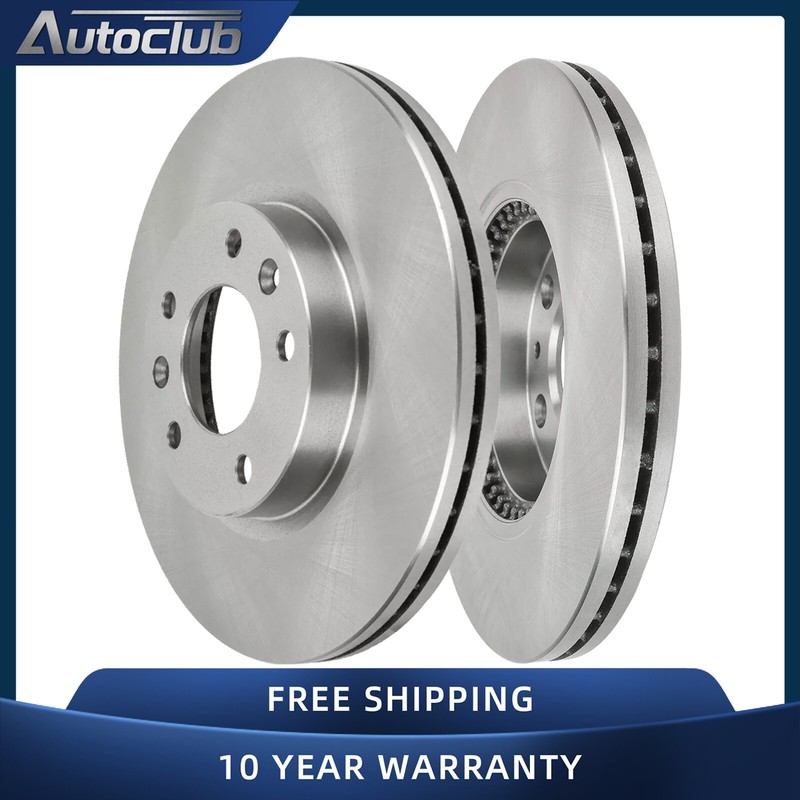 Front Vented Brake Disc Rotors for 2006 – 12 Ford Fusion 2007 – 12 Lincoln MKZ