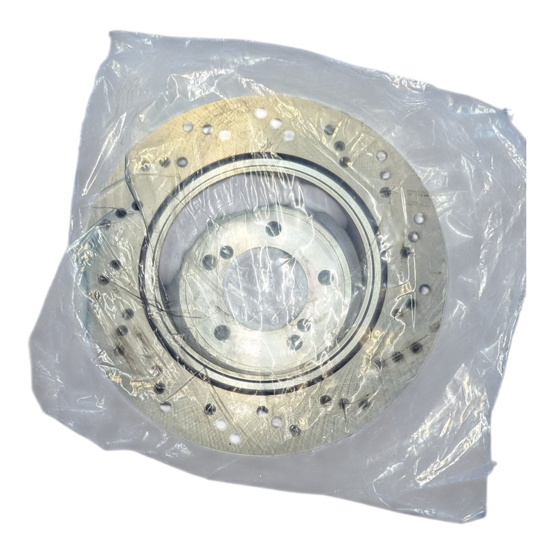 BMW Drilled Brake Rotors M3 01-06 SHW Front Driver & Passenger Side BFL42841 gallery