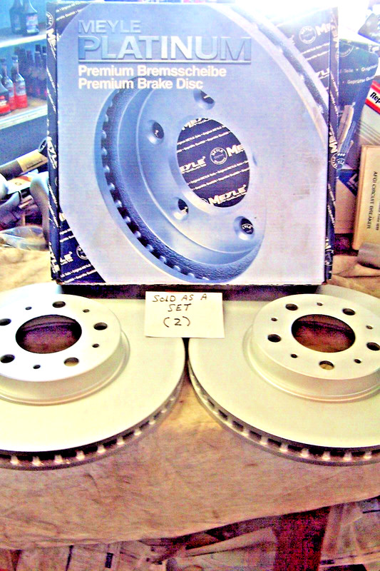 VOLVO FRONT BRAKE ROTORS PAIR (2) 271788 850 960 C70 S70 S90 V70 V90 1993-00