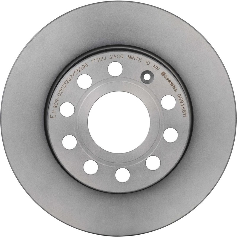 Disc Brake Rotor Rear 08.9488.11-AV Fits 2012-2013 Audi A3 Quattro