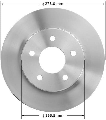 Bendix Premium Drum And Rotor Disc Brake Rotor P N Prt1908fc gallery