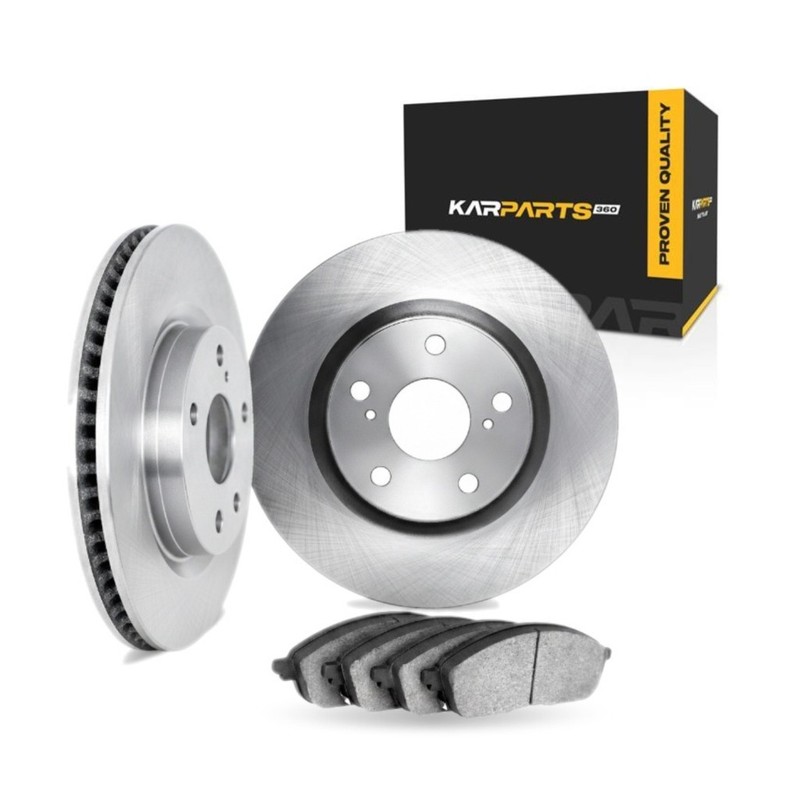 For Mini Cooper Paceman 2013-2016 Brake Rotor Set Front | Plain Rotor | Vented