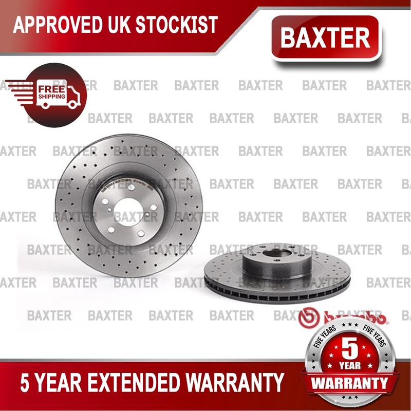 Fits Impreza Outback Forester 2.0 D 2.5 3.0 Baxter Front Brake Discs #2