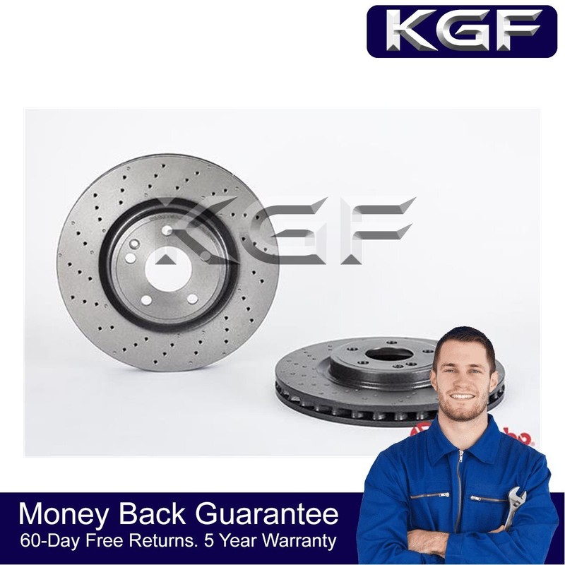KGF Front Brake Disc Fits Mercedes GLA CLA A-Class 2.0 CDi 2.1 D + Other Models