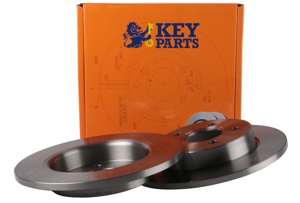 2x Brake Discs Pair Solid fits FORD FOCUS Mk2 1.6 Rear 04 to 11 265mm Set New gallery