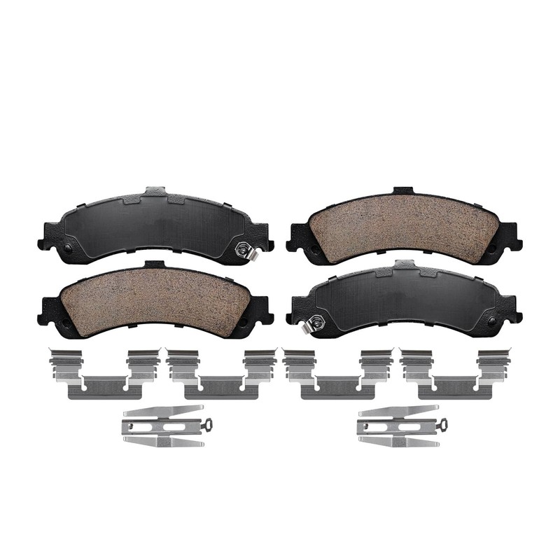Rear Disc Rotors Brake Pads for Chevy Suburban Silverado 1500 GMC Sierra 1500 gallery