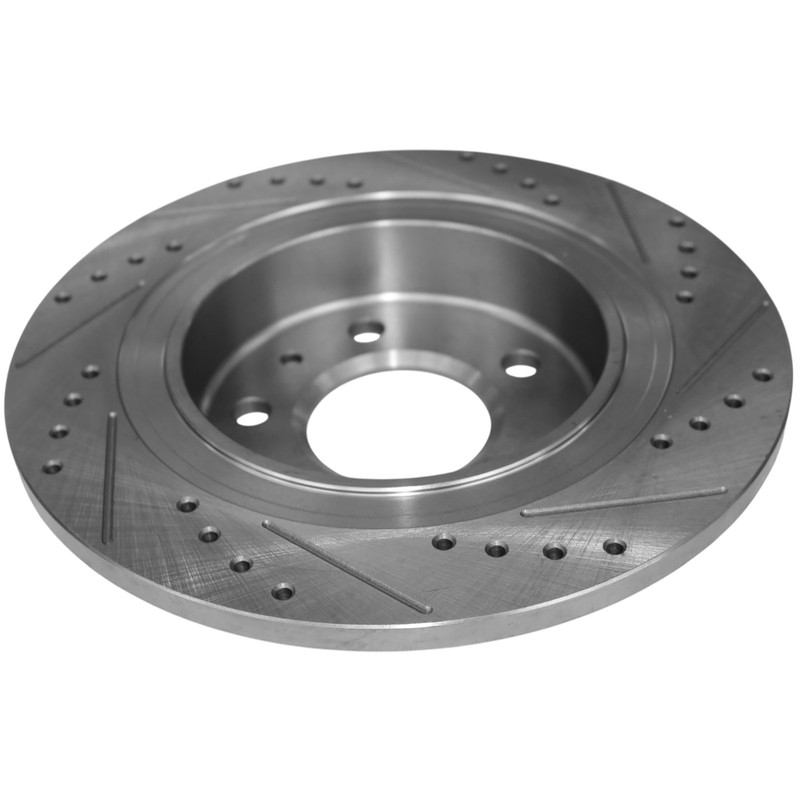 2x Rear Drilled Brake Rotors for Buick Envision Chevy Equinox Malibu GMC Terrain gallery