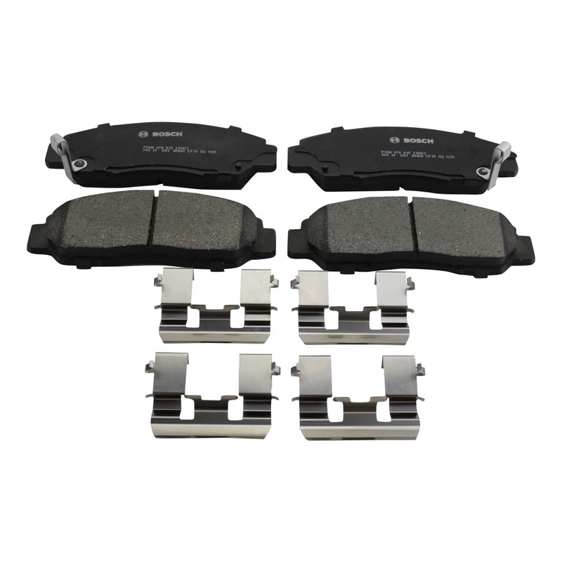 DuraGo Front Rear Rotors Bosch QuietCast Ceramic Brake Pads Kit for CSX Sedan gallery