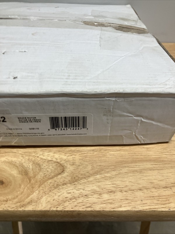 Bendix Premium Drum And Rotor Disc Brake Rotor P N Prt5862 gallery