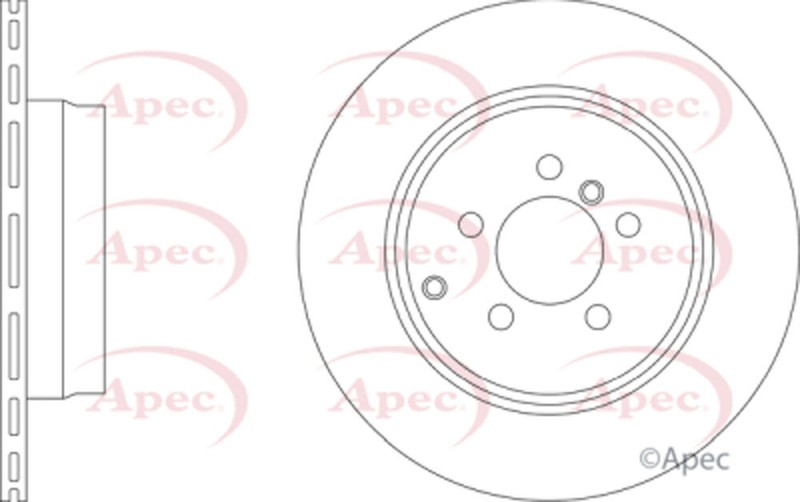 Fits Land Rover Range 2009-2012 4.4 D 4.9 Brake Disc Rear Poppy LR011891 gallery