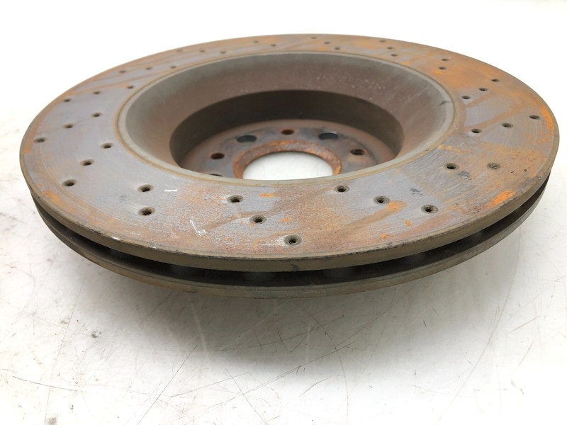 2017-2020 MASERATI LEVANTE S AWD REAR DISC BRAKE ROTORS X2 OEM gallery