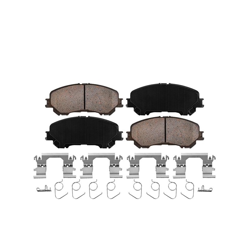 Front Disc Rotors Brake Pads Wheel Bearing Hubs for 2014-2019 Nissan Rogue Sport gallery