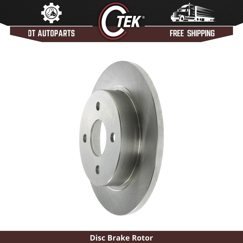 For 1993-1998 Saturn SC2 | Centric Rear Disc Brake Rotor | Solid | Free Shipping