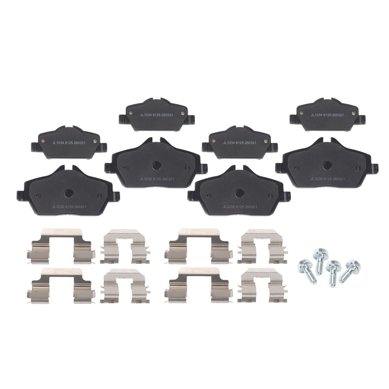 Front & Rear Drilled Brake Rotors & Ceramic Brake Pads For Mini Cooper 2015-2016 gallery