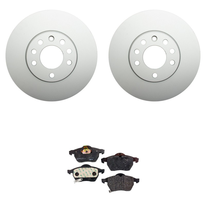 Hella Disc Brake Rotor Kit For Saab 9-5
